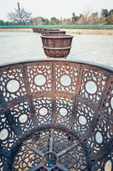 iron Burning Stoves in Temple of Heaven, Beijing, China