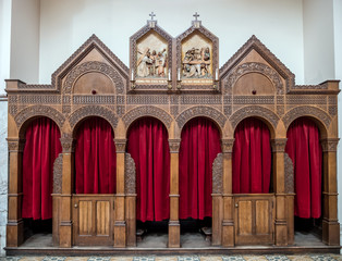 Fototapeta premium Double confessional