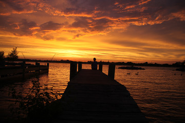 Obraz premium sunset