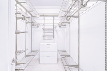 Interior dressing room.