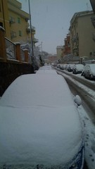 nevicata in citt&agrave;