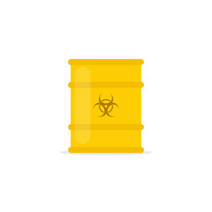 Hazardous waste icon