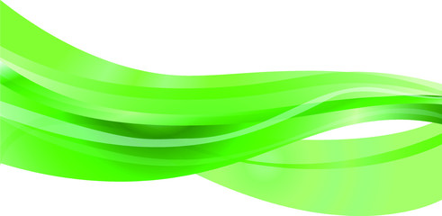 Green Abstract line Background