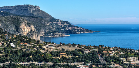 Naklejka premium Nice Côte d'Azur, France