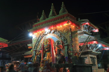 Obraz premium Durbar square Kathmandu Nepal