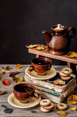 Tea and Cookies, Fall Mood
