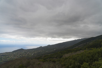View over Los Cancajos at La Palma / Canary Islands