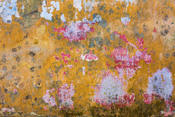 Colorful background pattern of old wall