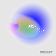Abstract colorful gradient background,  modern design.