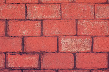 red brick wall texture background