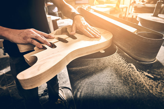 Manufacture of guitars.