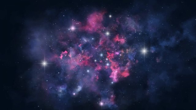 Seamless nebula rotation