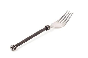 Silver Fork isolated on a white background