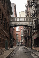 Sky bridge in New york