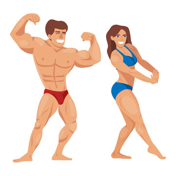 Cartoon Bodybuilder Images – Browse 19,965 Stock Photos, Vectors, and Video  | Adobe Stock