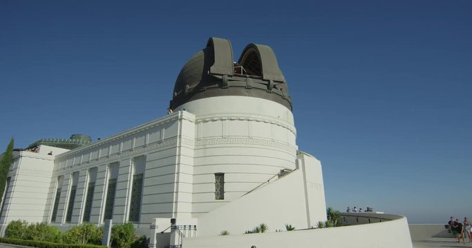 The Griffith Observatory building and it's dome