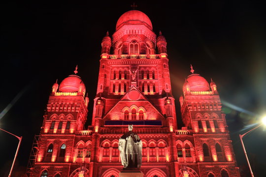 Historical architecture Brihan Mumbai Mahanagarpalika Mumbai India