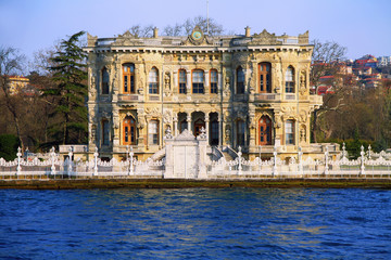ISTANBUL, TURKEY - MARCH 25, 2012: Sultan's Palace Kyuchyuksu.