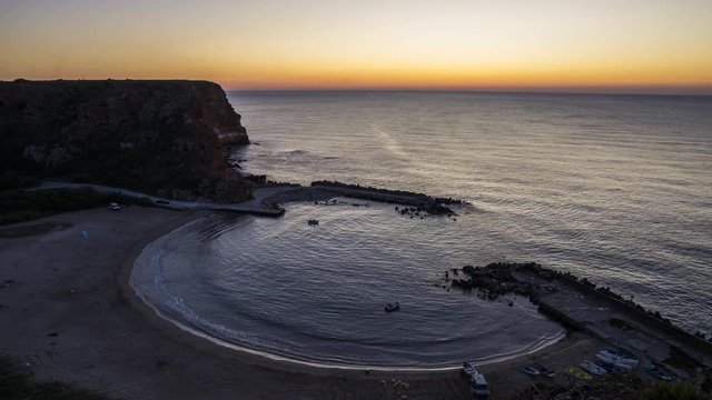 Sunrise at Bolata bay