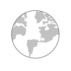 International, global business icon vector