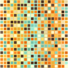 Square pattern. Seamless vector background