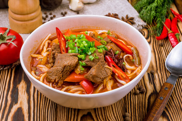 Lagman asian soup