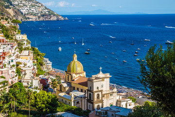 Fototapeta na wymiar Positano - Amalfi Coast, Salerno, Campania, Italy