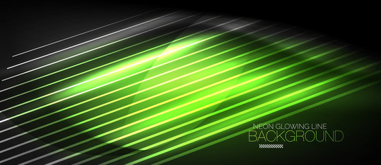 Neon smooth wave digital abstract background
