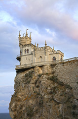 Swallow's Nest in Gaspra near Yalta. Crimea. Ukraine