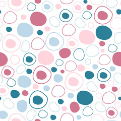 Abstract background with circles