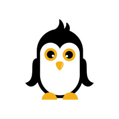 cartoon penguin vetor image