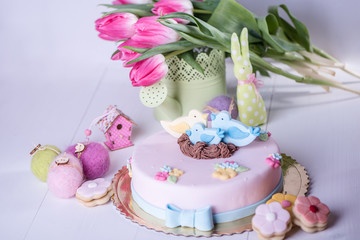 spring easter cake 