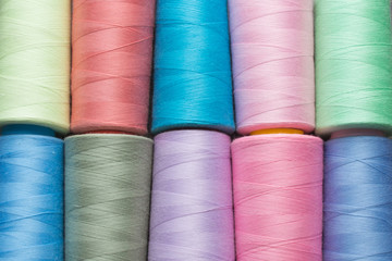 Colored thread background