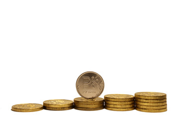 Growth and inflation of the Russian ruble