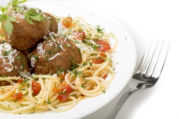 Spaghetti with Meatballs