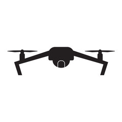 aerial drone with camera icon- vector illustration - obrazy, fototapety, plakaty