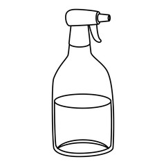 household cleaning product spray bottle