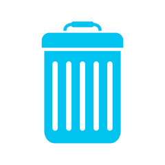 Trash can vector icon