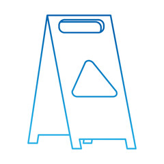 slippery floor sign icon