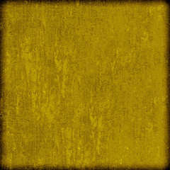 Yellow grunge background. The texture of the old surface. Abstract pattern of cracks, scuffs, dust