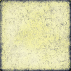 Light yellow grunge background. The texture of the old surface. Abstract pattern of cracks, scuffs, dust