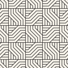 Vector seamless pattern. Modern stylish abstract texture. Repeating geometric tiles