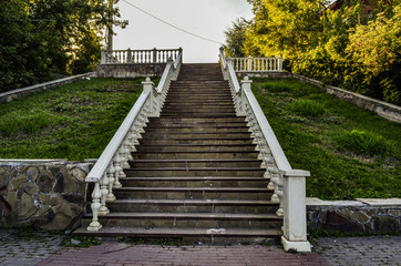 stairs up in the Park