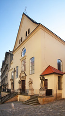 Capuchin  church in Brno. Czech republic