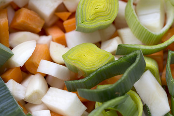 Sliced mixed Vegetables