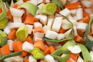 Sliced mixed Vegetables