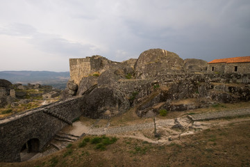 Fototapeta premium Historic castle in Monsanto Portugal
