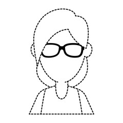 beautiful and young woman character