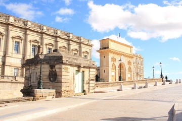 Obraz premium Arc de Triomphe de Montpellier, Hérault, France