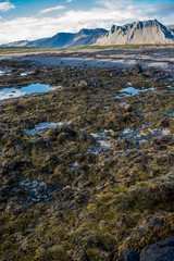 Colourful Icelandic landscape